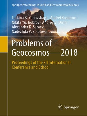 cover image of Problems of Geocosmos–2018